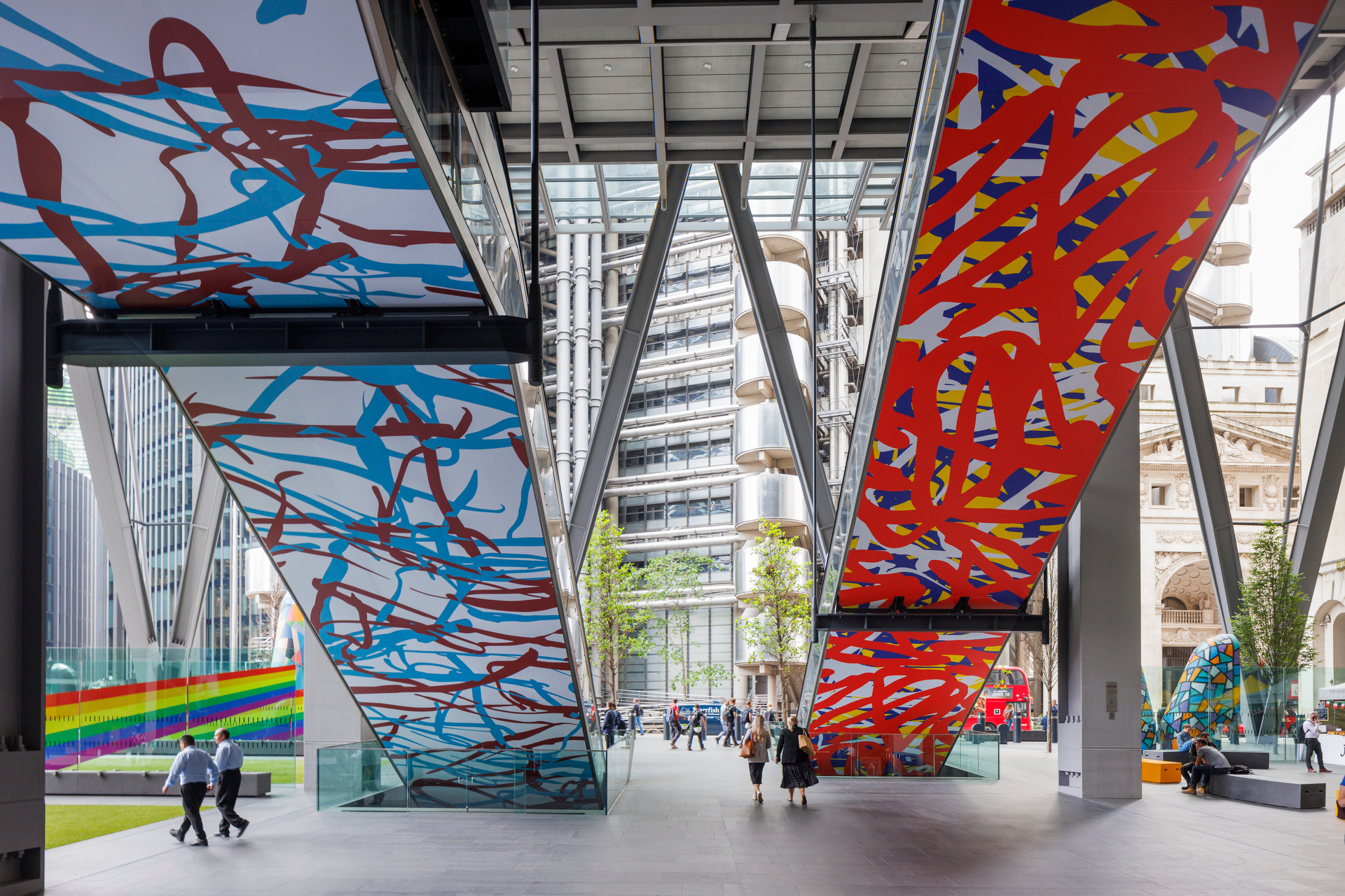 New Week New Escalator Art The Leadenhall Buildingthe Leadenhall Building 5543